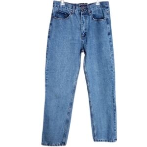 Cross & Winsor Blue Denim Jeans Straight Leg Reg Fit Men's 34x32‎